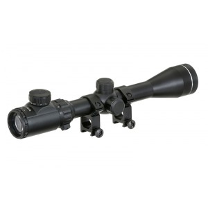 Прицел оптический (реплика) 3-9x40E Rifle Scope - Black [PCS]